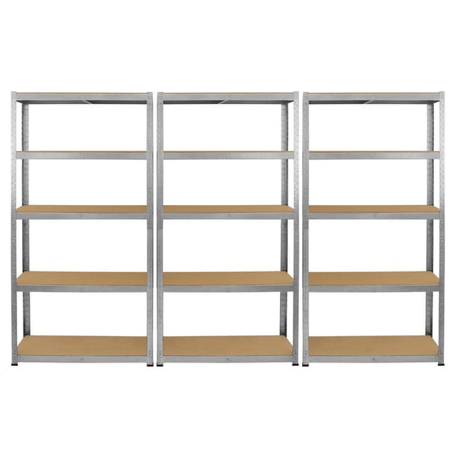 6 x GALWIX 90 cm x 180 cm x 30 cm Galvaniseret Racking