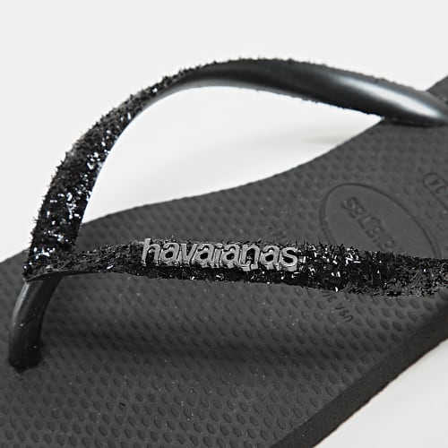 Tongs Femme Slim Glitter II Noir