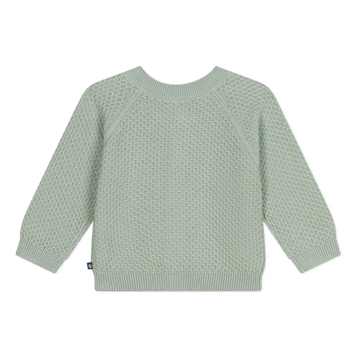 Petit Bateau Cardigan Point Suzette | Sauge