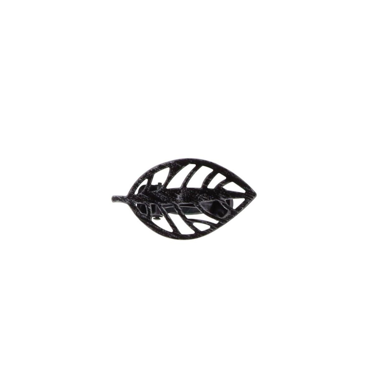 PINCE METAL PETIT MODELE CENTRAL PARK NOIR ARGENT X2PIECES