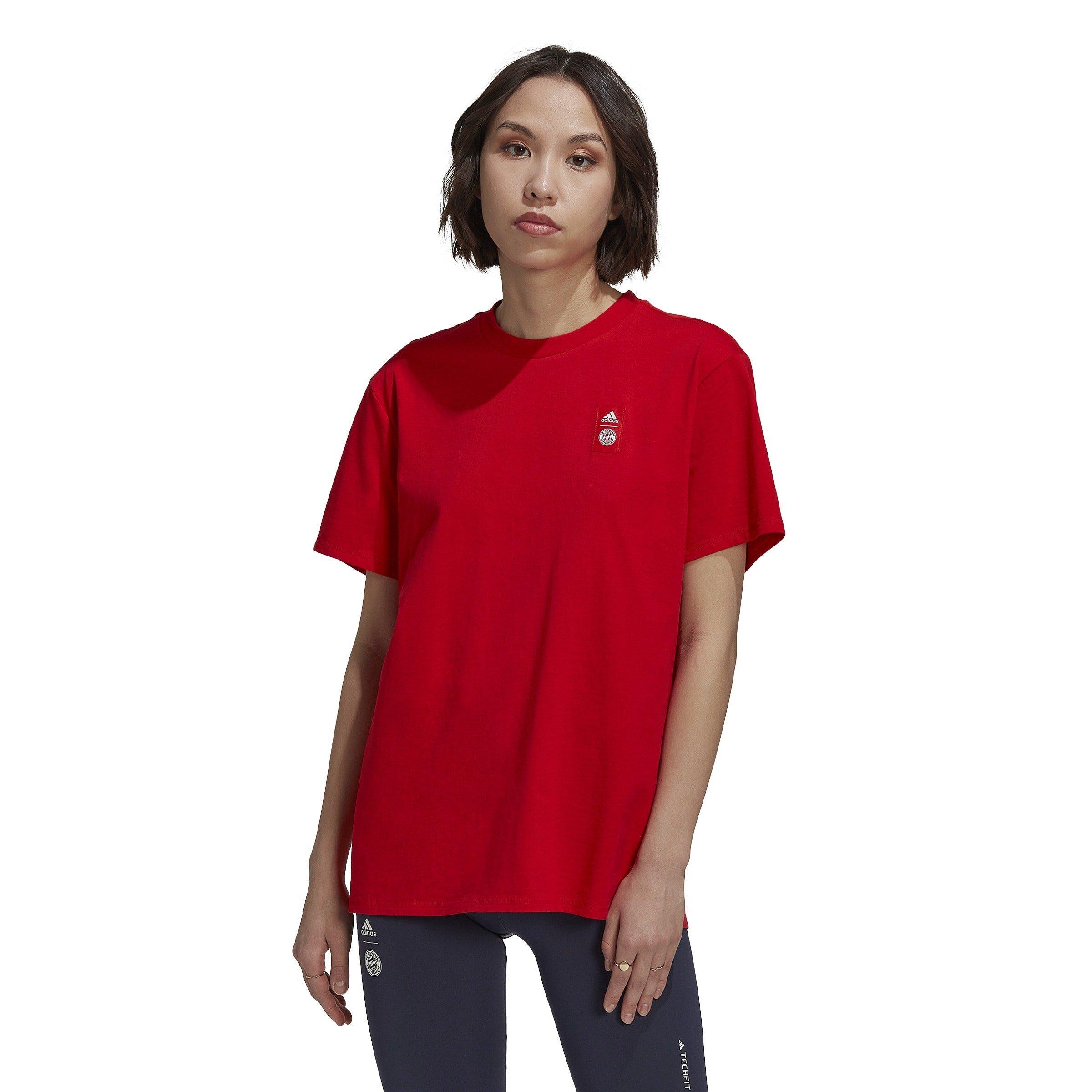 adidas FC Bayern Graphic T Shirt Womens