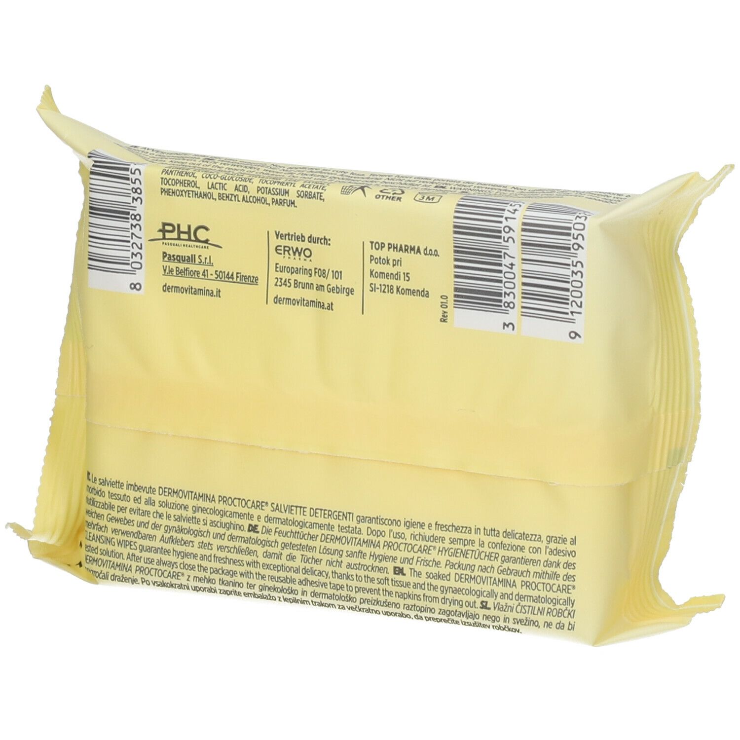 Dermovitamina Protocare® Hygienetücher