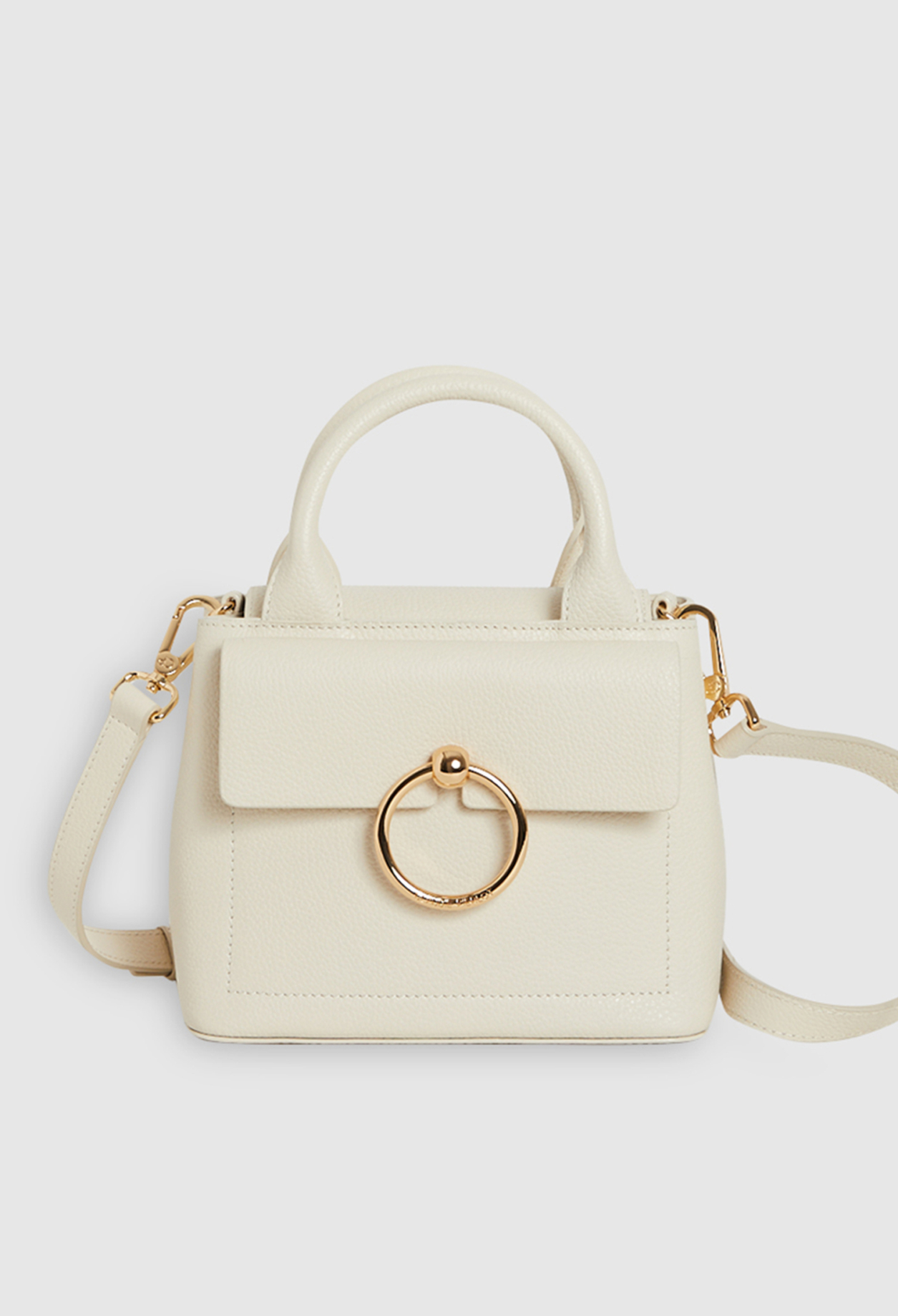 Sac Anouck mini cuir graine