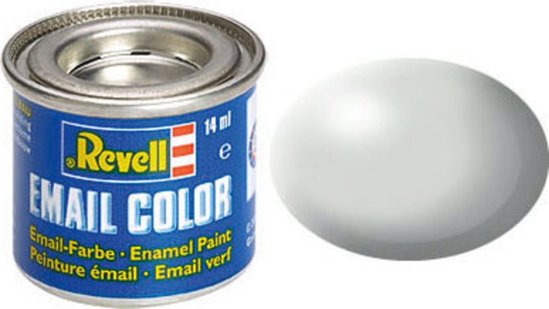 Revell  Email Color hellgrau, seidenmatt, 14 ml    Die beliebten Farben von Revell in 89 verschiedenen Farbtönen