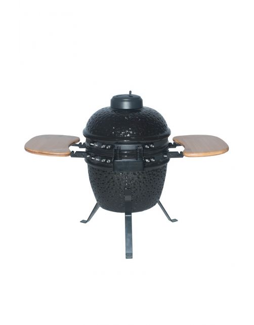 Kamado Keramische Bbq 12 Inch - Barbecue - 82x45x47 cm Zwart