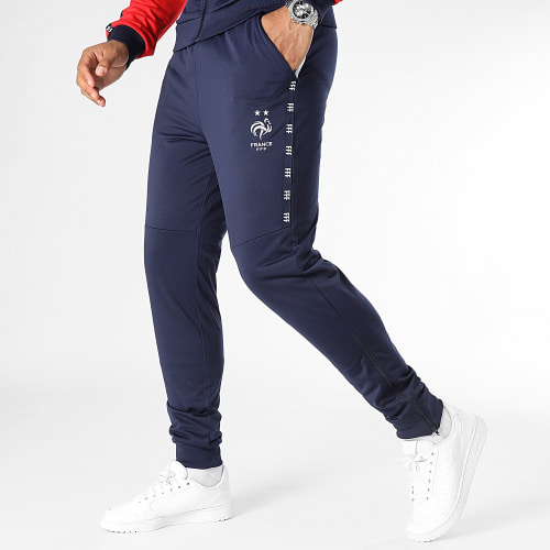 Ensemble De Survetement A Bandes F23023 Bleu Marine