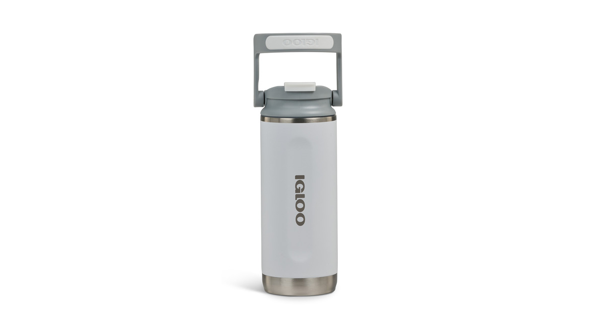 IglooFlip ‘n’ Sip Tumbler 16 oz, 0,47 liter drinkfles  (Wit)