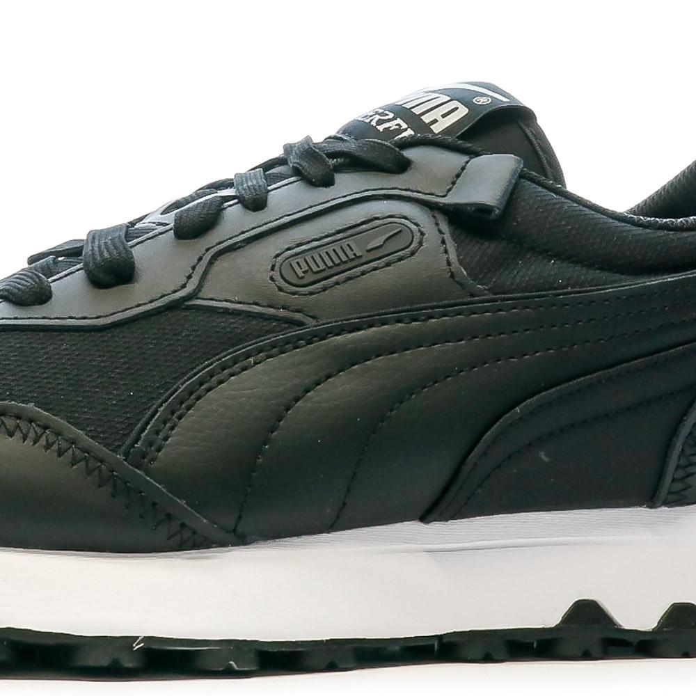 Puma Baskets Noir/Blanche Homme Puma Rider
