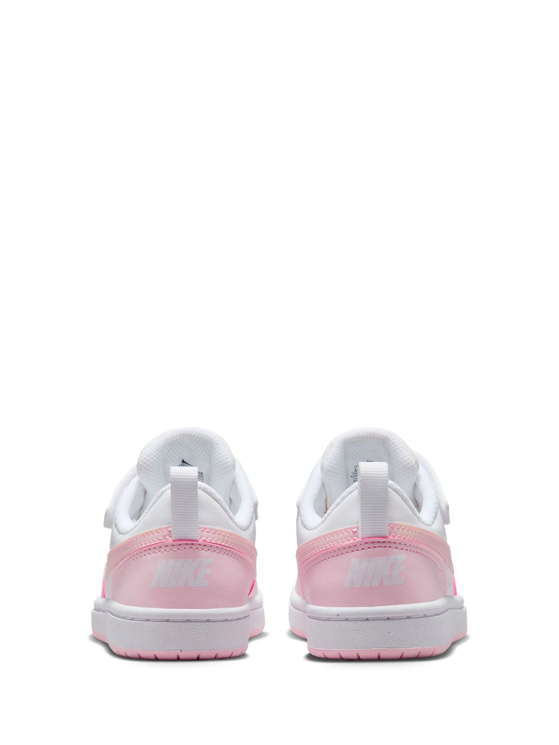 Wit/roze - Nike - Lage Junior Court Borough Recraft sneakers