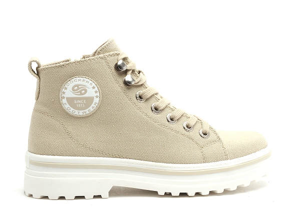 Dockers boots bottine plates femme 49vr202 beige