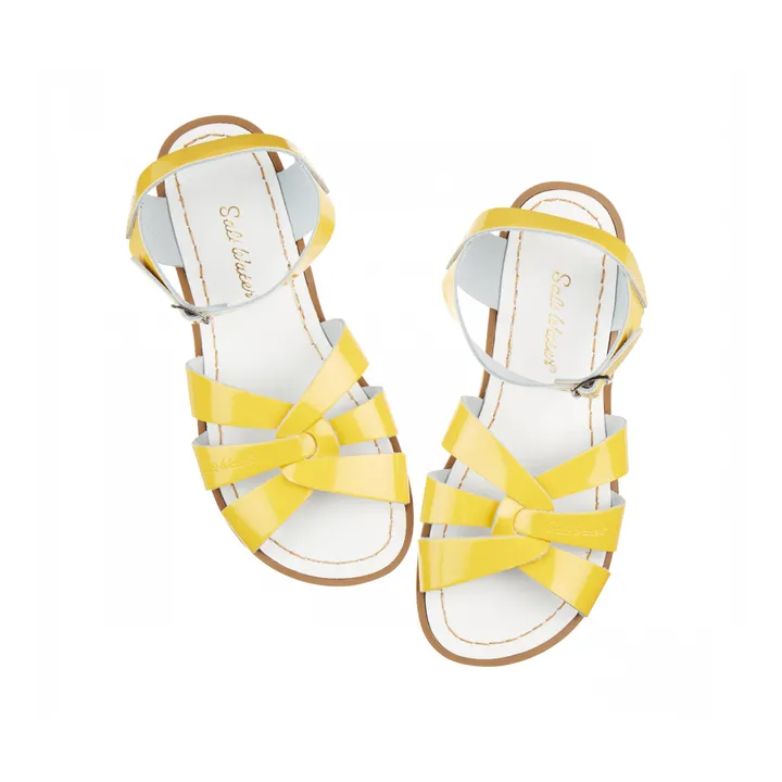 Salt-Water Sandales Cuir Waterproof Original | Jaune