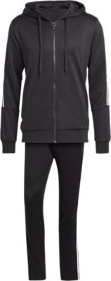 Adidas3-Stripes Tracksuit - schwarz