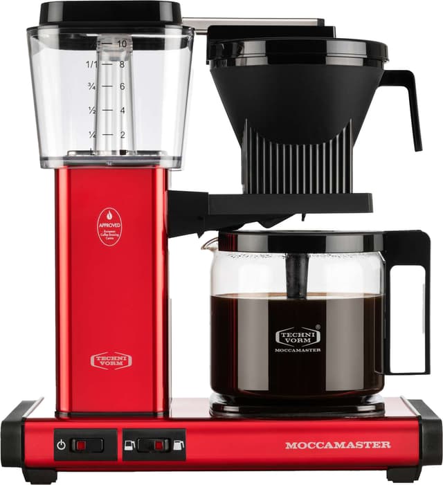 Moccamaster Optio kaffemaskine 53616 (metallisk rød)