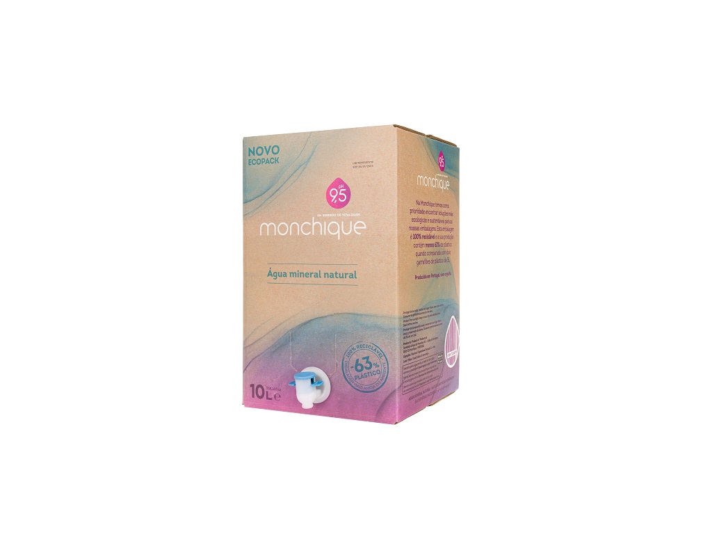 ÁGUA MONCHIQUE MINERAL ECOPACK 10L