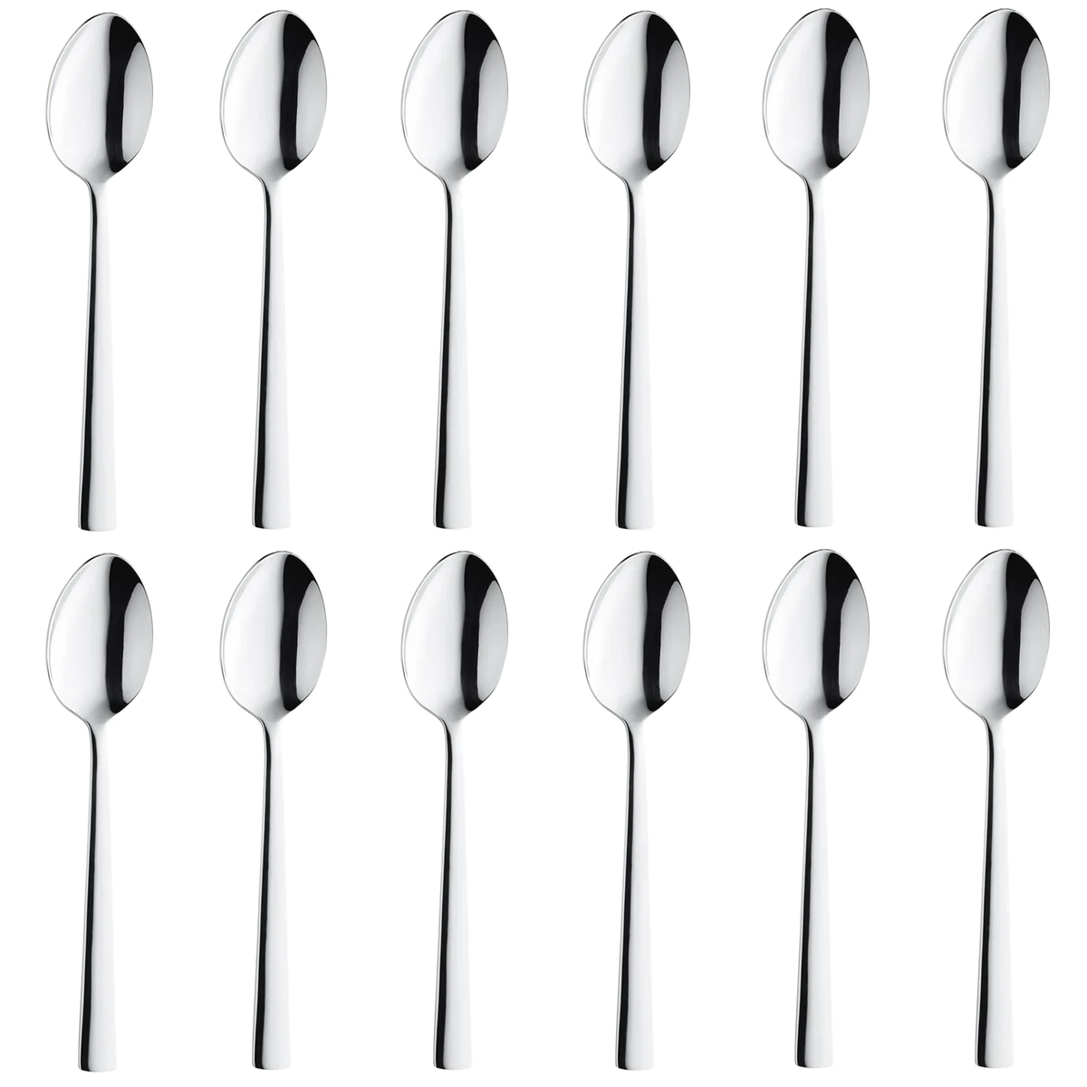Cuillère à café moderno en inox 18/10 (lot de 6) Amefa