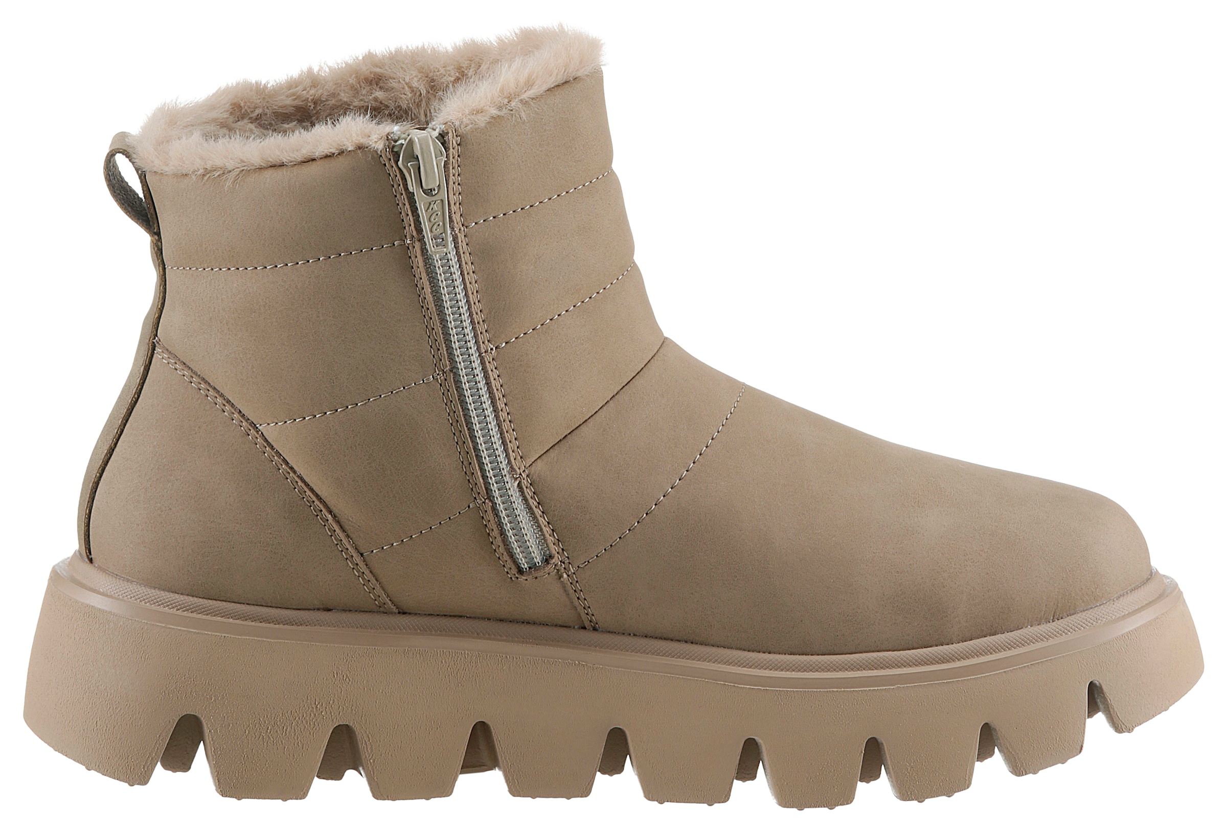RIEKER Sport Winterboots  Schlupfboots, Stiefelette mit herausnehmbarer Soft-Einlage