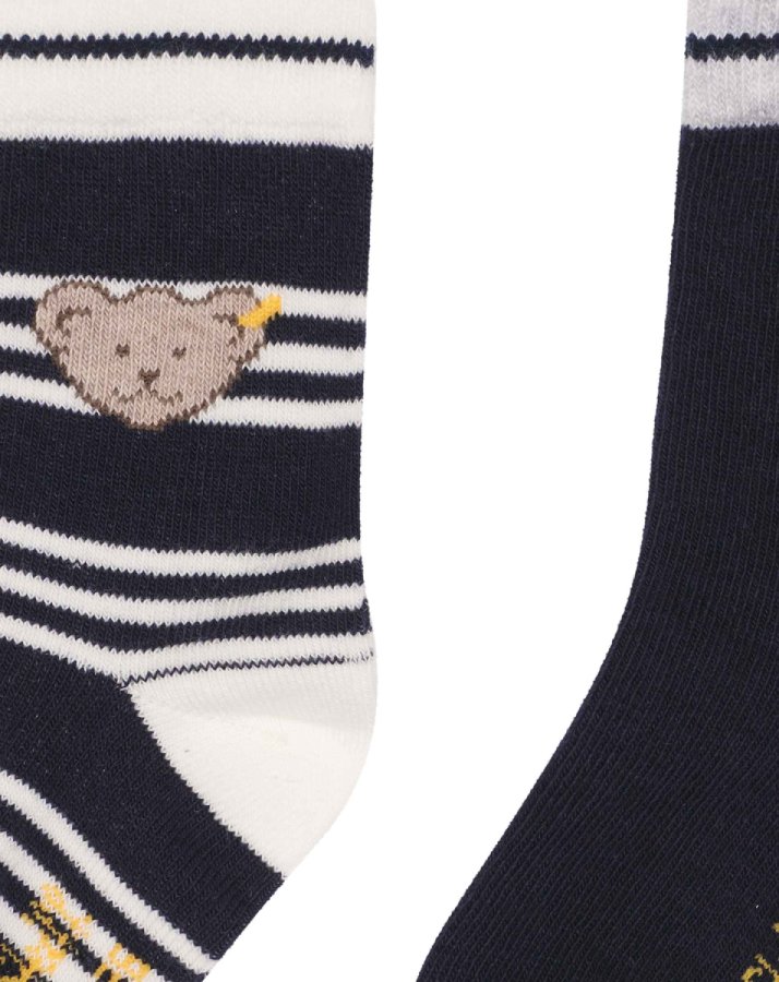 Socken MELKER 2er Pack in steiff navy
