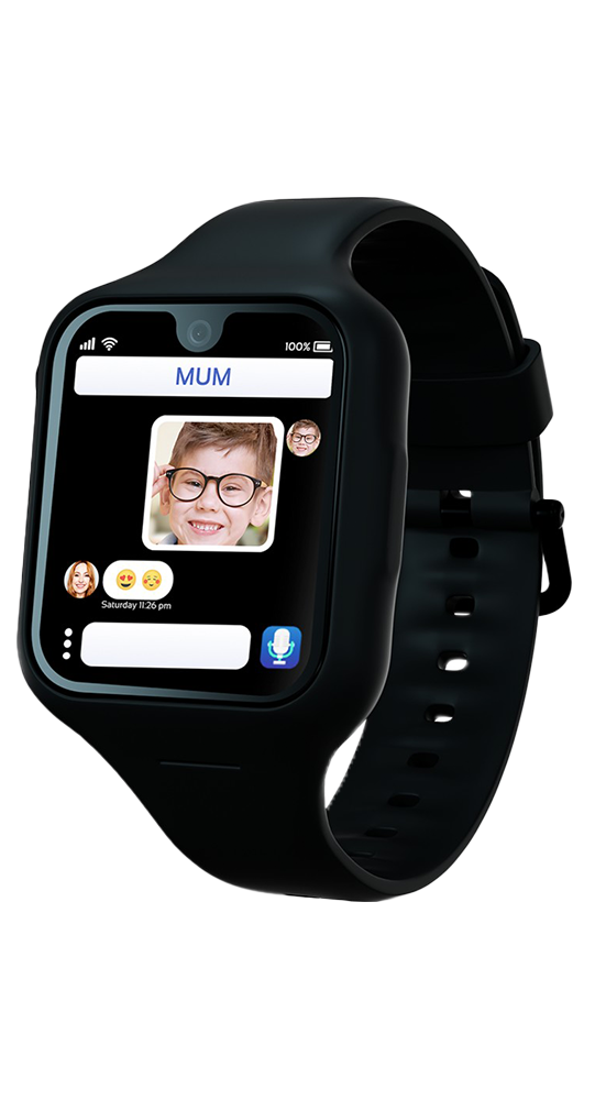 Moochies Kinder Smartwatch Odyssey Schwarz