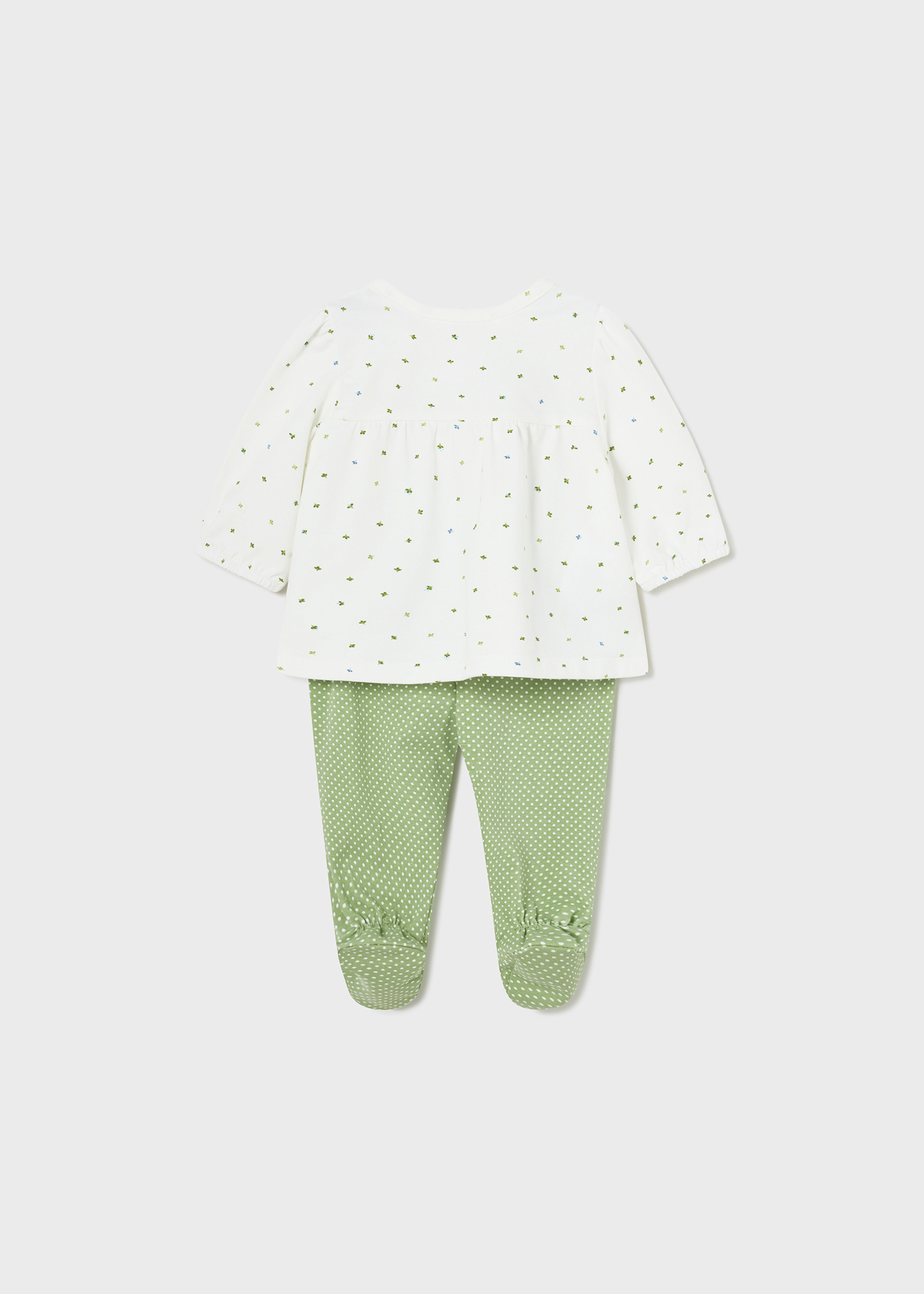 Conjunto de algodão de alta qualidade com 2 peças para recém-nascidos, rosa.