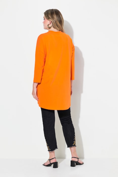 Sweatshirt, Brusttasche, 3/4-Ärmel