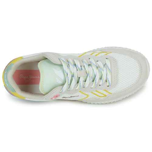 Pepe jeans - HOLLAND MESH W - Blanc / Beige / Rose