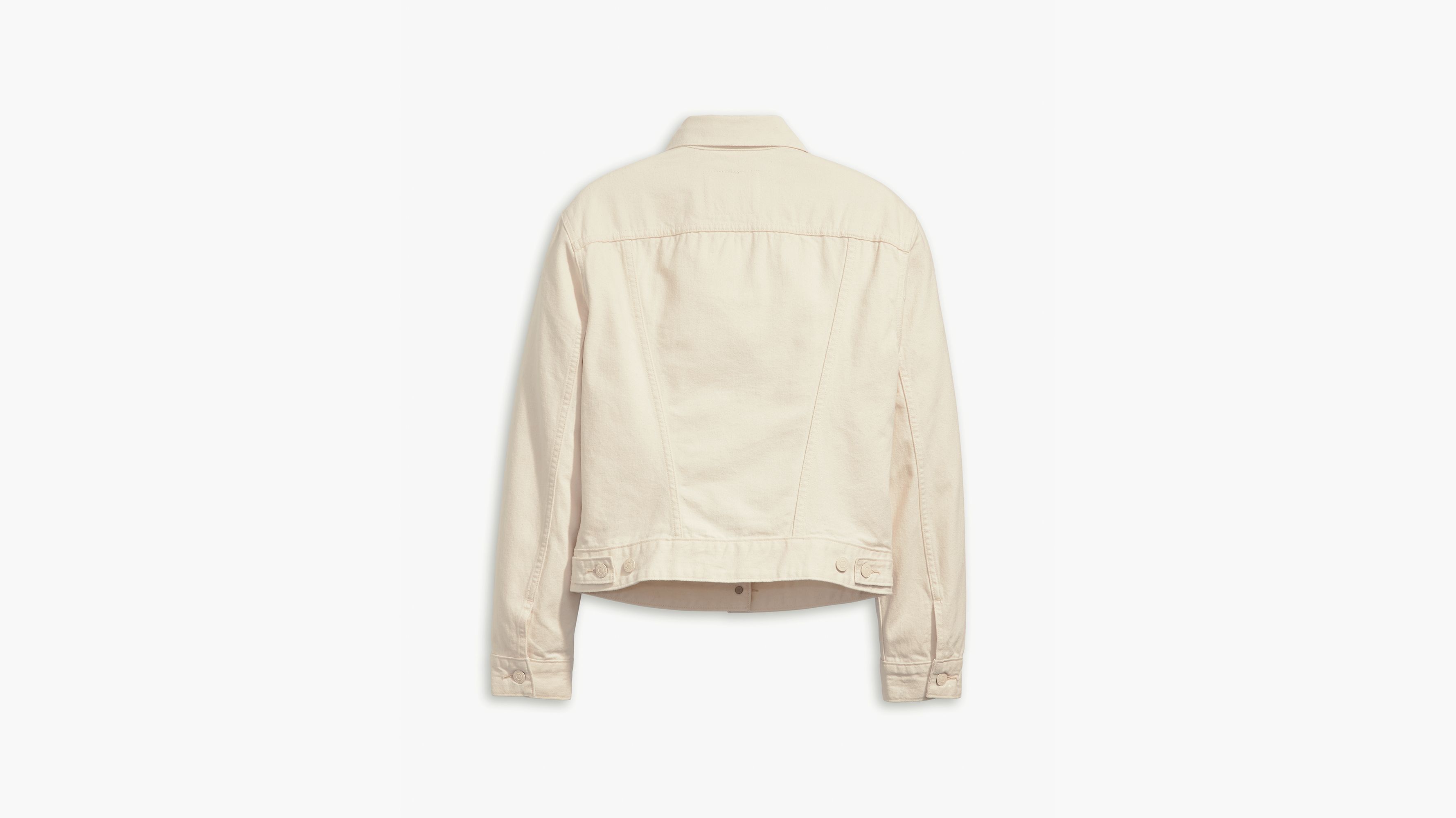 Levi's® WellThread® veste Trucker - Soft Ceramic - Blanc
