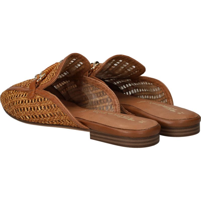 Tamaris Slippers Cognac Dames