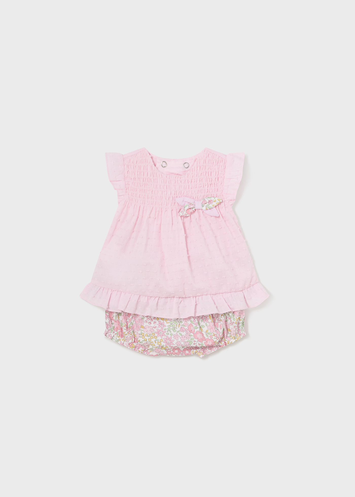 Conjunto de 2 peças Better Cotton Newborn Dandelion Plumeti
