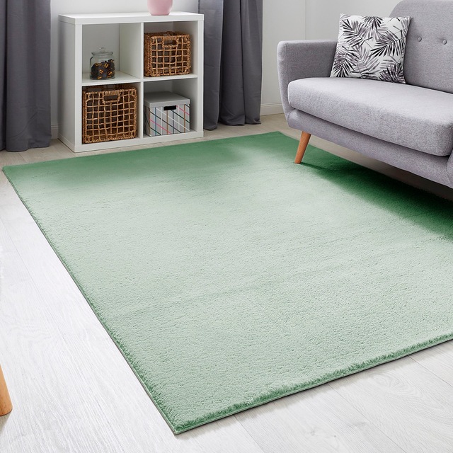 Andiamo Teppich »Arezzo« rechteckig 16 mm Höhe Uni Farben, weicher Flor, waschbar, ideal im Wohnzimmer & Schlafzimmer