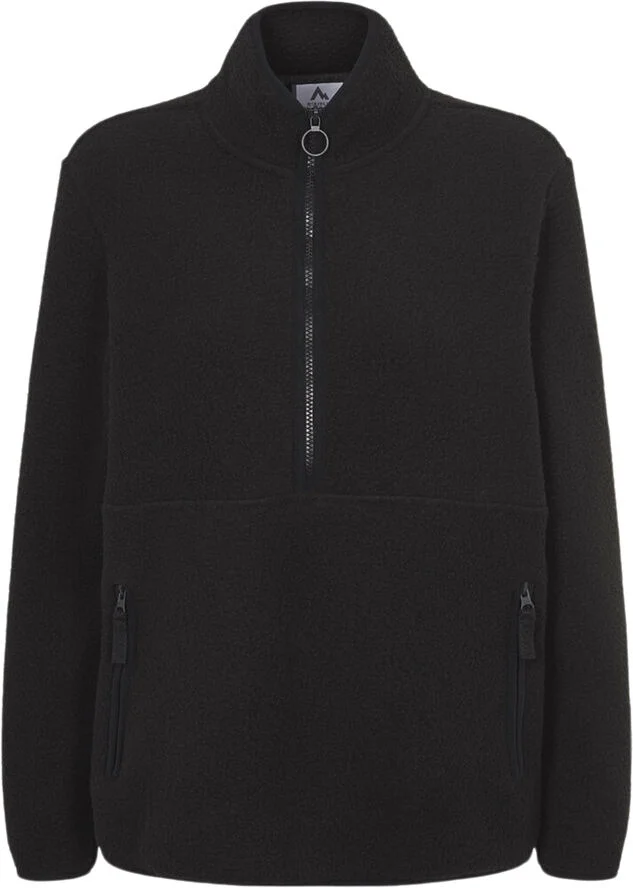 MCKINLEY Hasvik Pile fleece anorak Sort