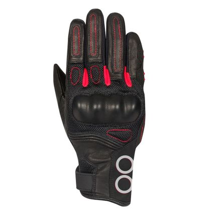 Gants Bering LADY PITTS - Noir / Rouge