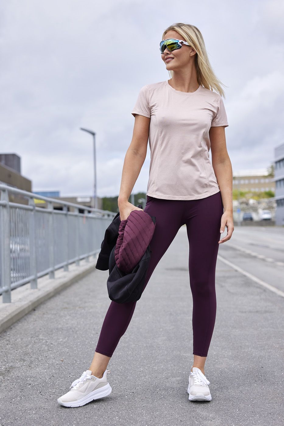 Bergen treningstights med lomme