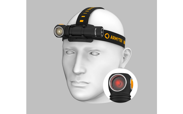 Armytek Wizard C2 WR Magnet USB Multifunktionstaschenlampe mit Rotlicht-Funktion