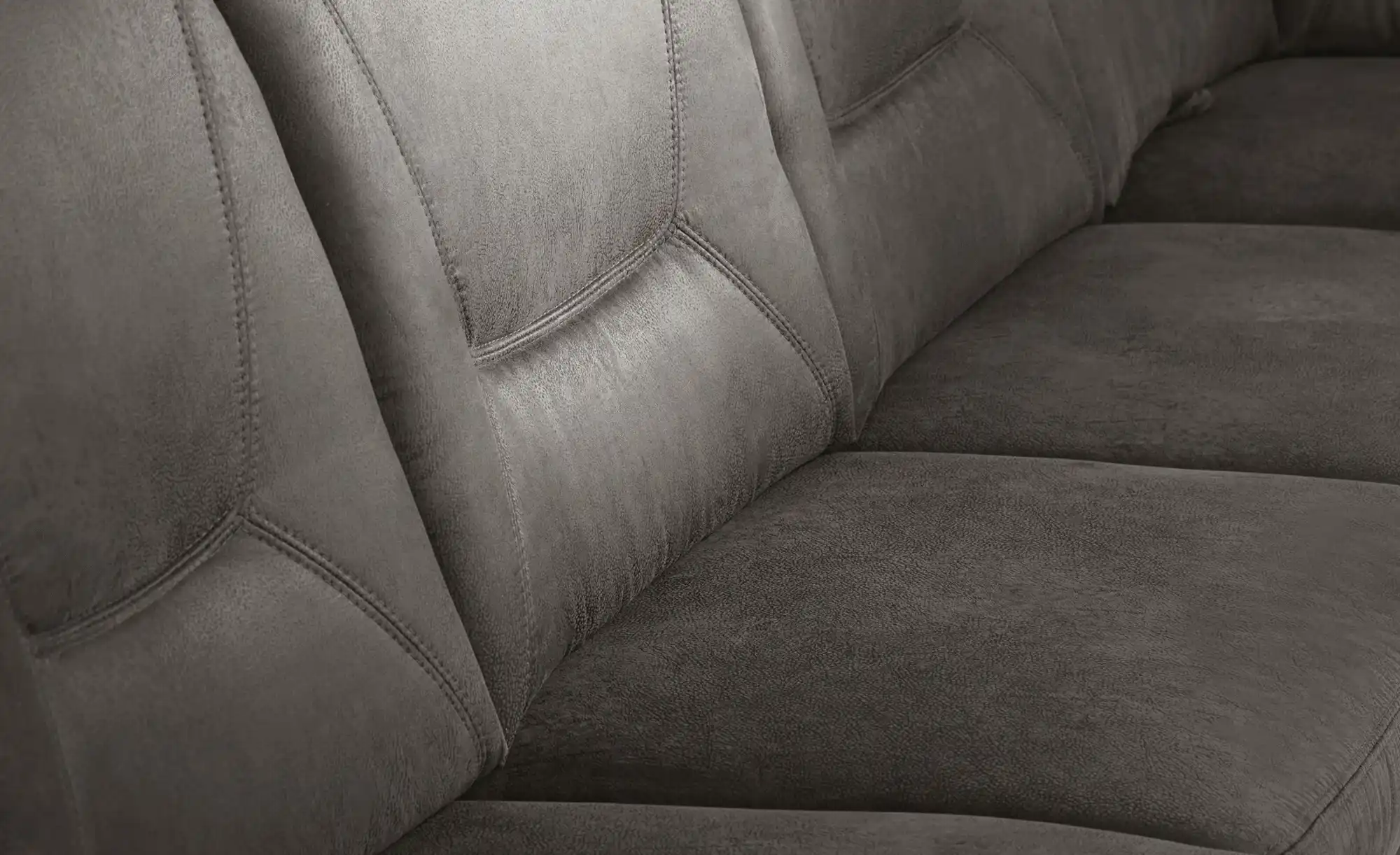 meinSofa Wohnlandschaft aus Mikrofaser Edda
