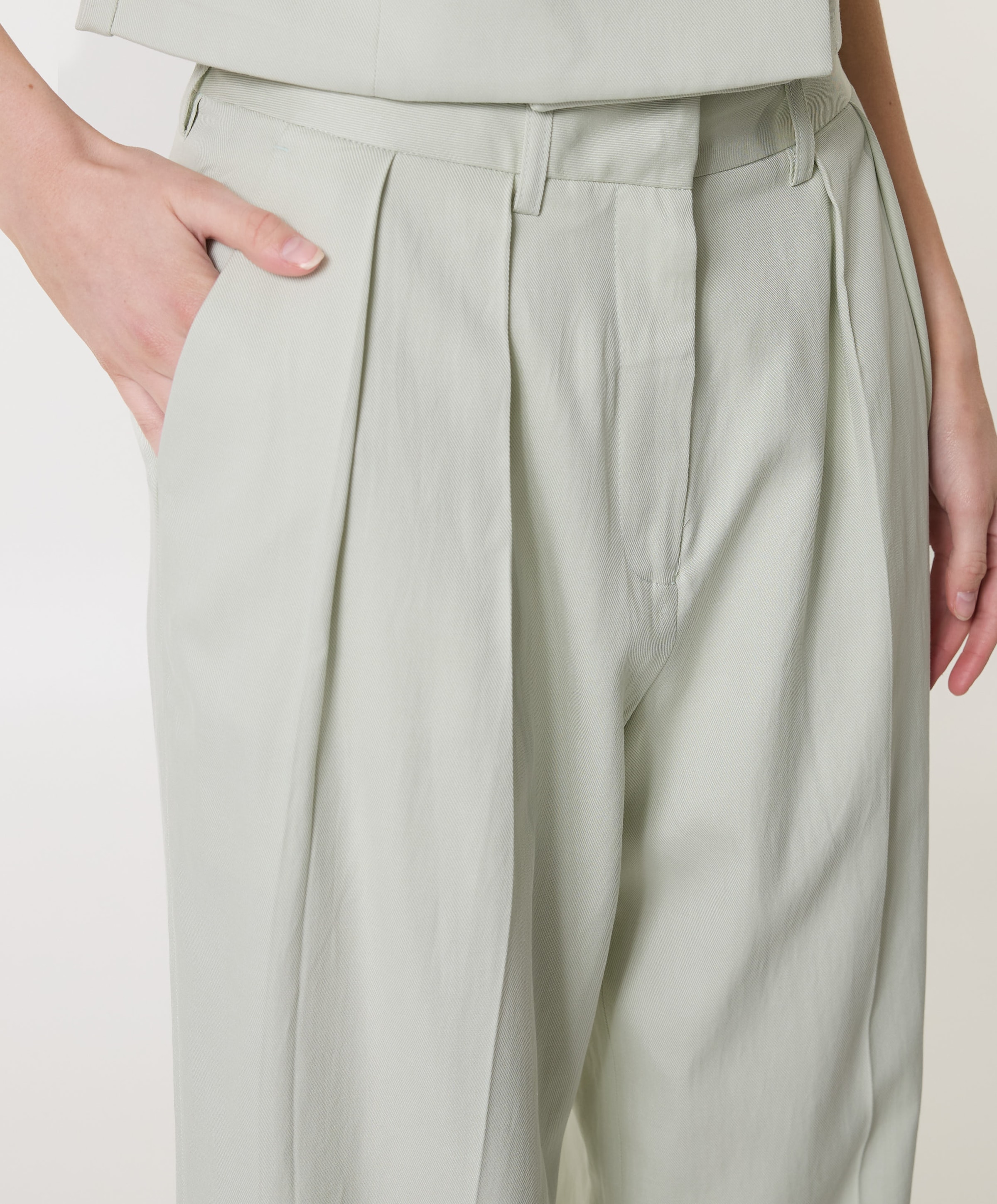 Cph Muse CMIVANNA dames broek groen