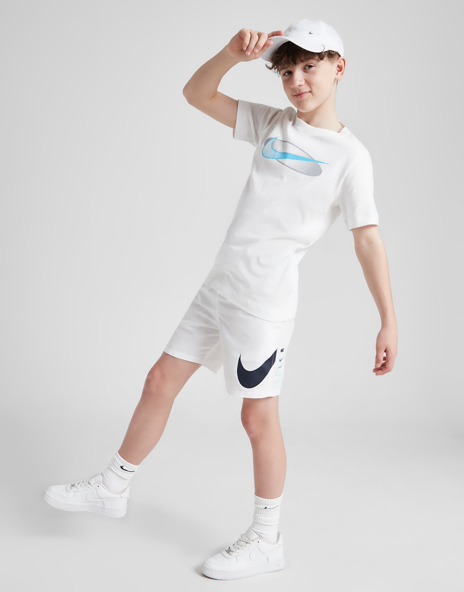 Nike Short de bain Swoosh Stack Junior