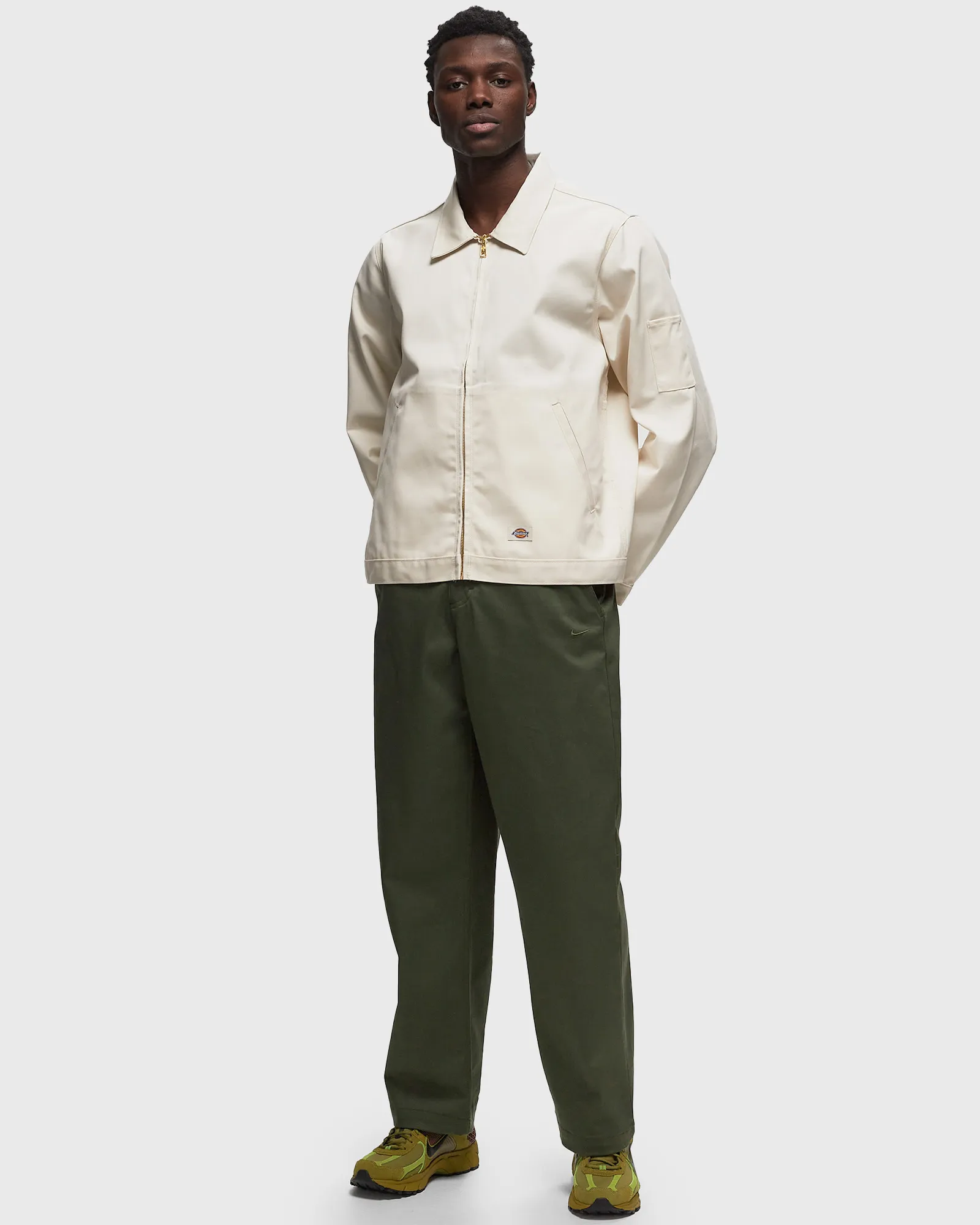 DICKIES UNLINED EISENHOWER JACKET REC WHITECAP GRAY