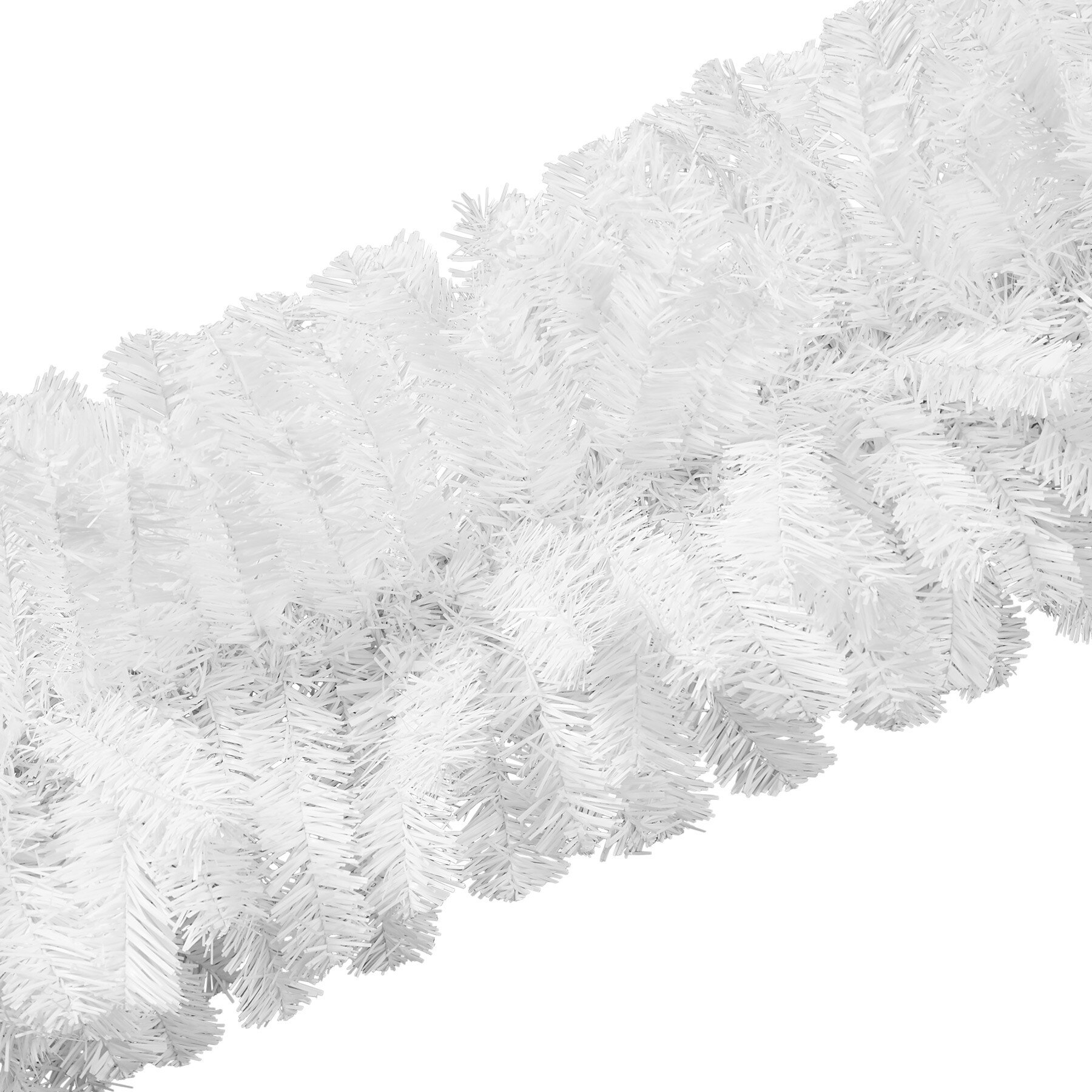 tectake® Weihnachtsgirlande, künstlich, formbar mit viel Volumen, 270 cm, mit Schlaufe zum Aufhänge