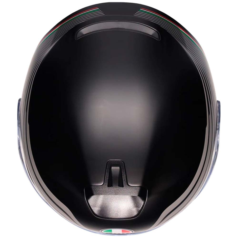 AGV - Casque Irides Bologna Noir / Gris / Rouge / Vert / Mat