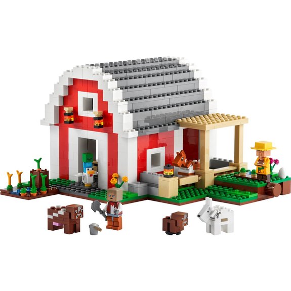 La grange rouge Minecraft LEGO MINECRAFT 21187