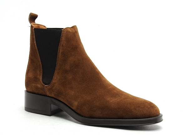 Alpe boots bottine plates femme 2349 marron