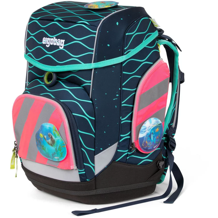 Ergobag Zubehör Pack Cubo Light - Sicherheitsset 3tlg. 202122 pink (202122)