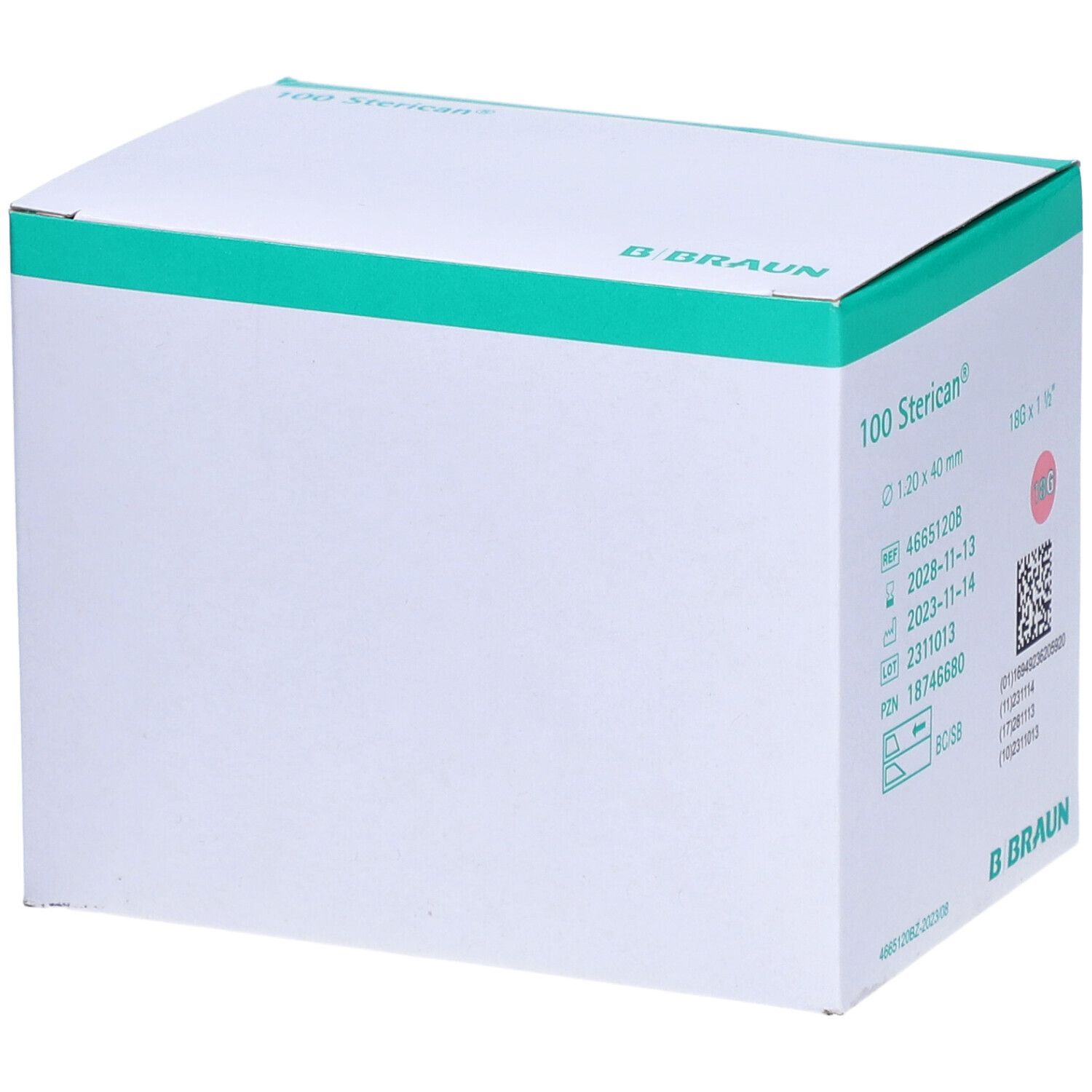 Sterican Einmalkanüle 18 G 40 mm