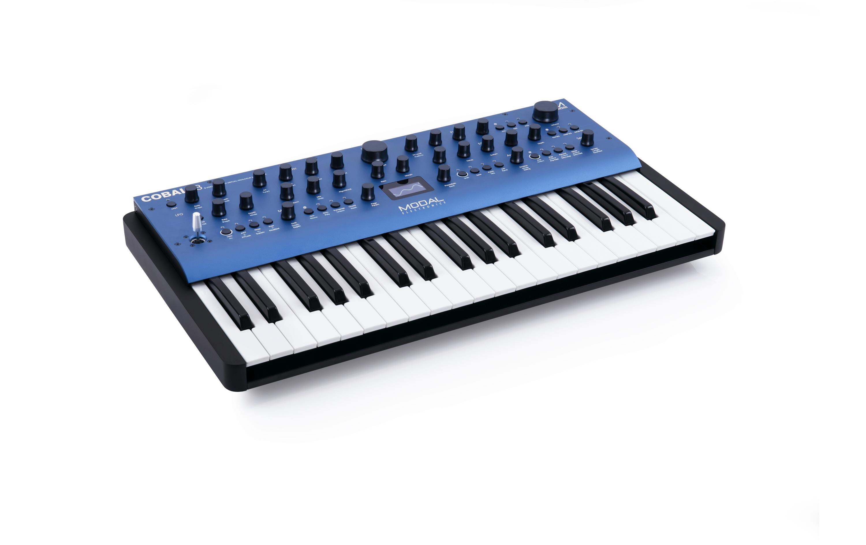 Synthesizer Cobalt8<br>8-stimmiger erweiterter virtuell-analoger Synthesizer mit 37-Tasten-Tastatur