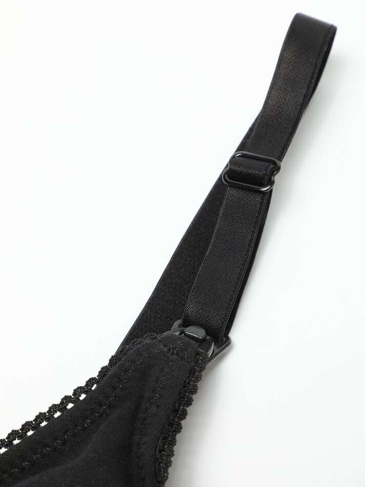Conjunto com 2 sutiãs de amamentação de renda - várias cores