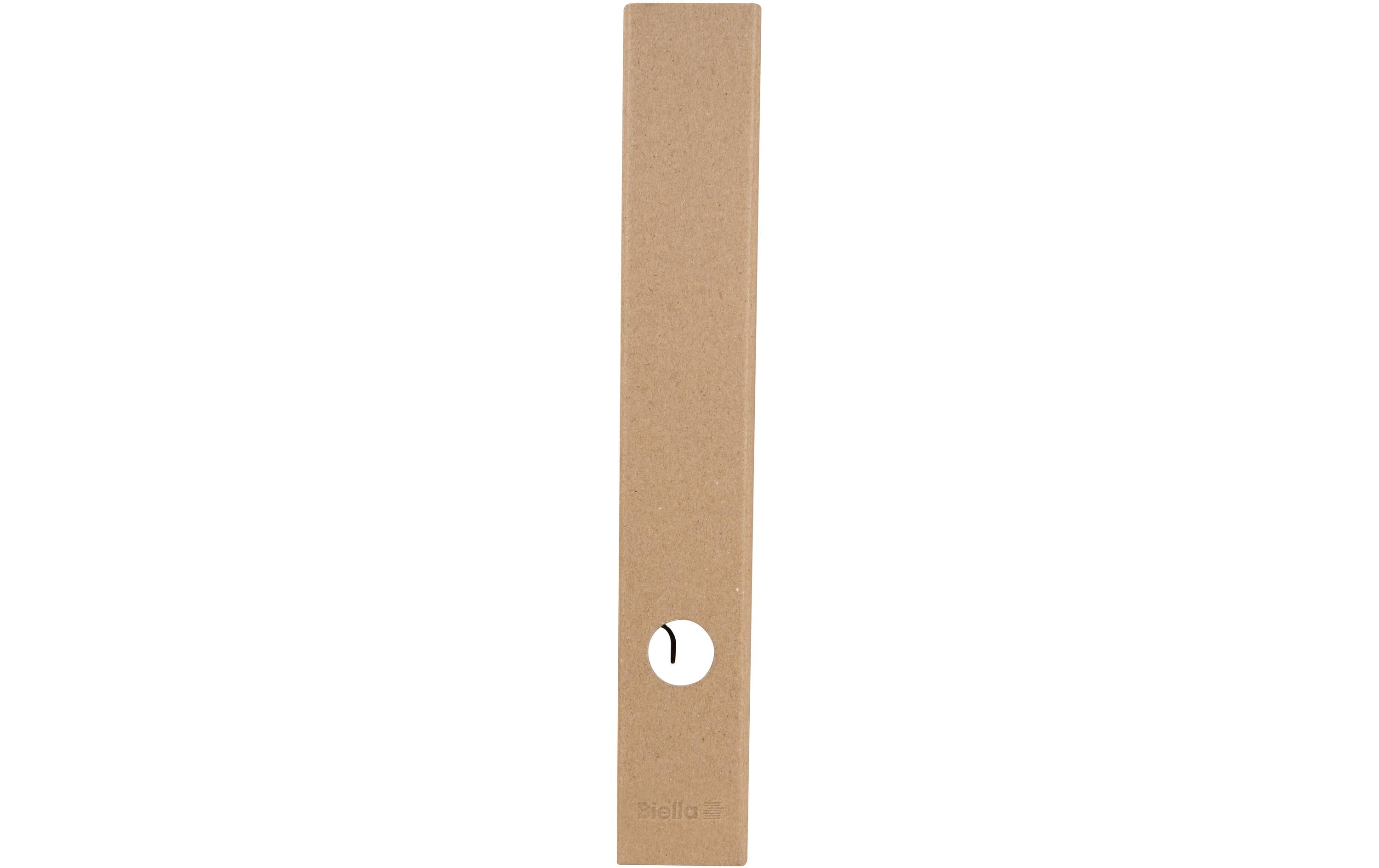 Ordner Minimal Design A4 4 cm, BraunBiella Ordner mit Uni Design für kreative Zwecke