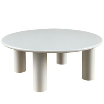KARWEI bijzettafel Oskar greige MFD hout Ø 80 cm