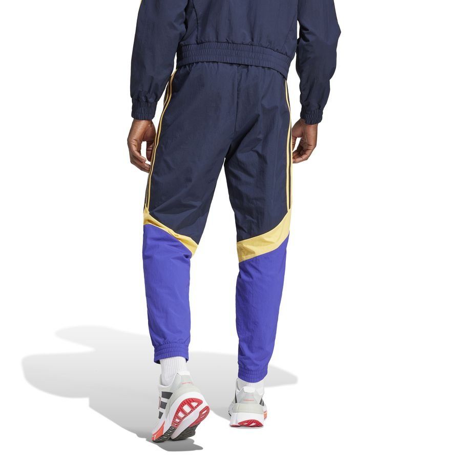 Real Madrid Bas de Survêtement Woven - Bleu Marine
