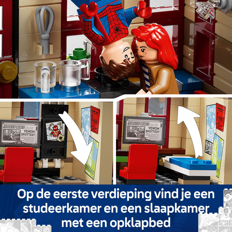 LEGO Marvel het appartement van Peter Parker 76317