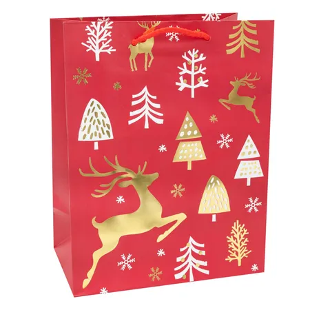 Idena Geschenktasche WH, Dear Red 18x23cm FSC-Mix